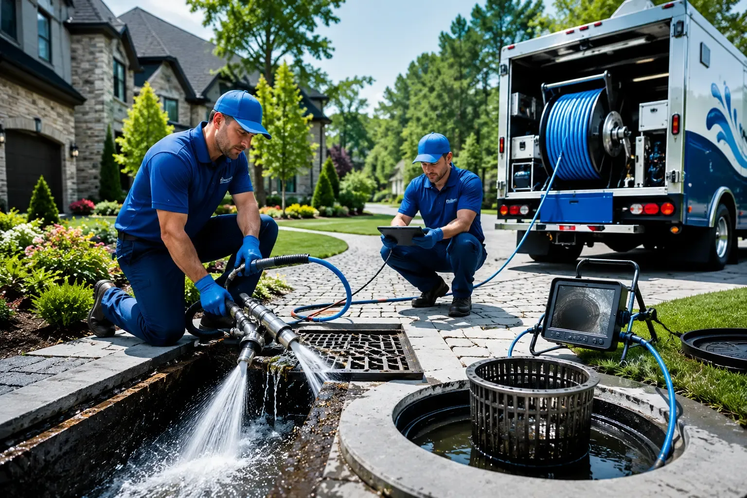 Local outdoor drain cleaning professionals in North Palm Springs, CA